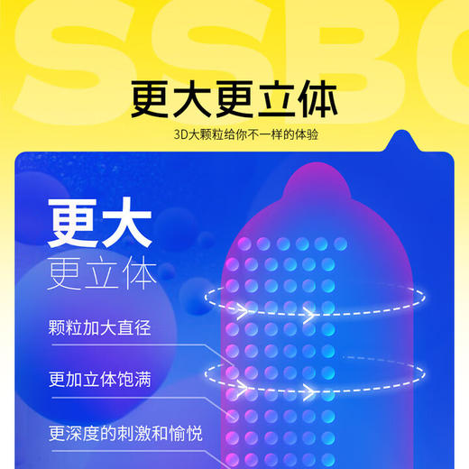 第六感情趣避孕套 冰火粒粒30只安全套 男专用成人计生情趣用品套套 商品图1