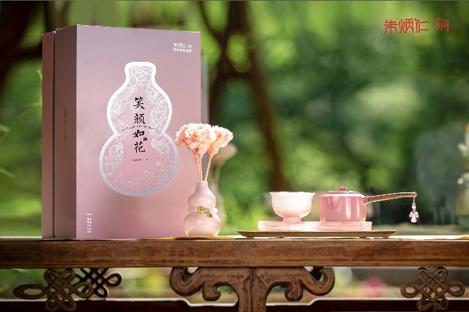 朱炳仁铜 笑颜如花茶礼套装 商品图2