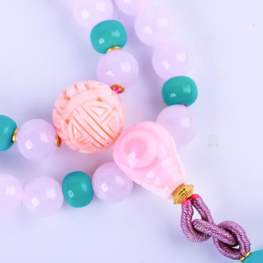 【紫阳高照】108颗紫珠链    XL250815202 商品图9