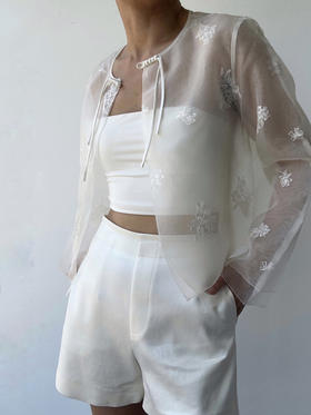 LCM｜Midnight Muse acetate shorts [ 西装短裤 ] 【定制尺码加收10%定制费】