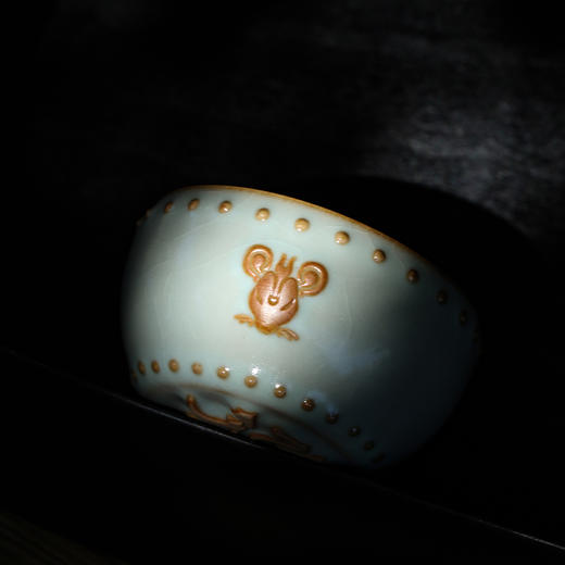 问鼎汝瓷鼎峰系列天青鼠首战鼓杯 商品图1