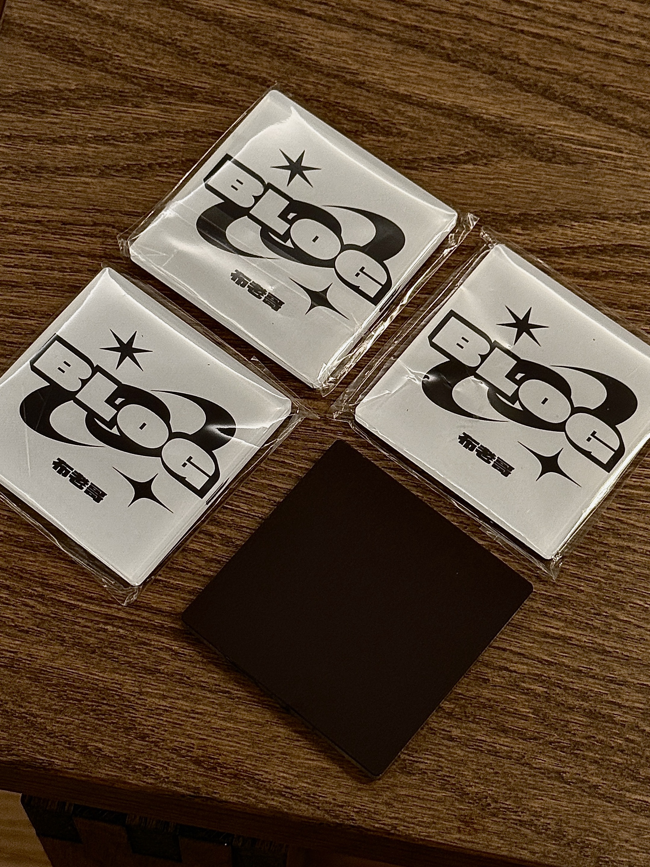 布老哥Blog品牌周边高级亚克力硅胶强力磁吸3D立体磁吸贴冰箱贴装饰品