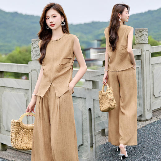 HR SNX2996时尚套装时尚洋气气质两件套 商品图2