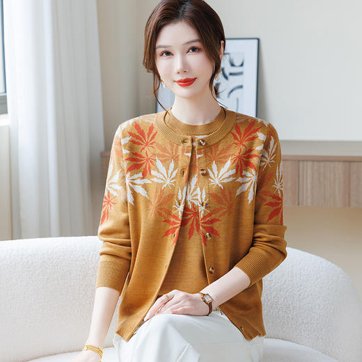 W003-2532-105-168妈妈装秋 商品图2