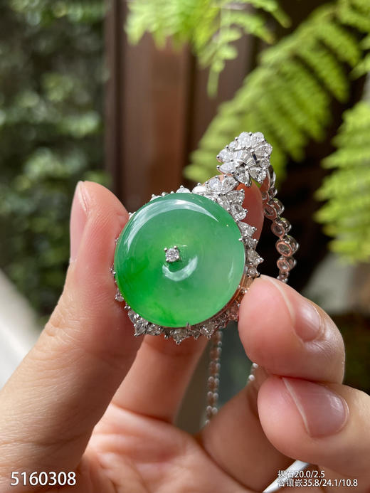 飘翠平安扣吊坠【5160308】具体价格微信咨询 商品图3