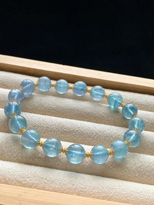 9mm单圈蓝碧玺手串 商品图1