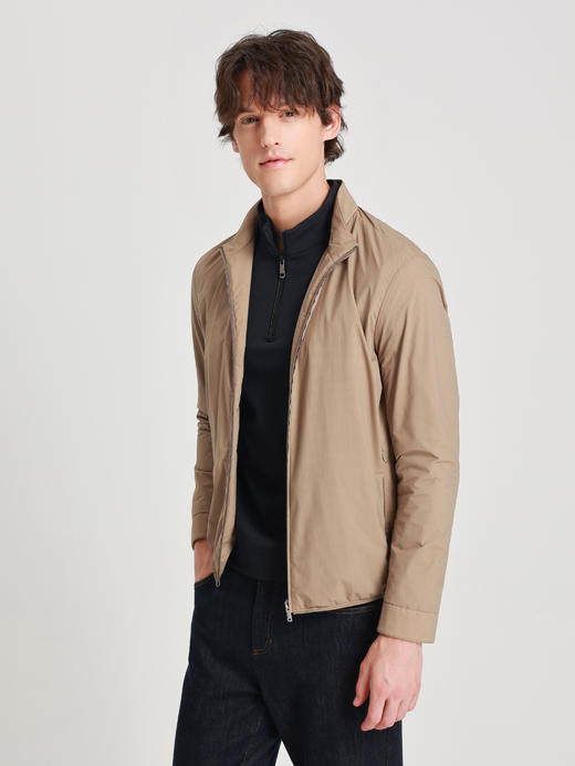 callisto燕麦卡其轻量保暖棉服 商品图3