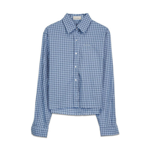 短款衬衫小格子长袖上衣纪念日百货门店同款164495345 商品图4