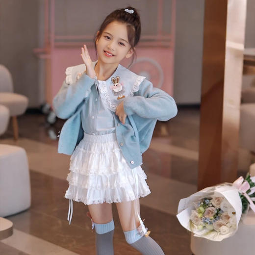 白韵蕾丝裙 商品图2