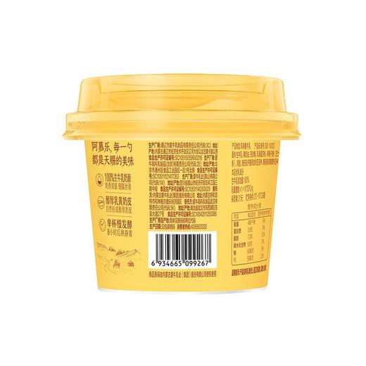 蒙牛135g阿慕乐原味奶皮子酸奶 商品图1