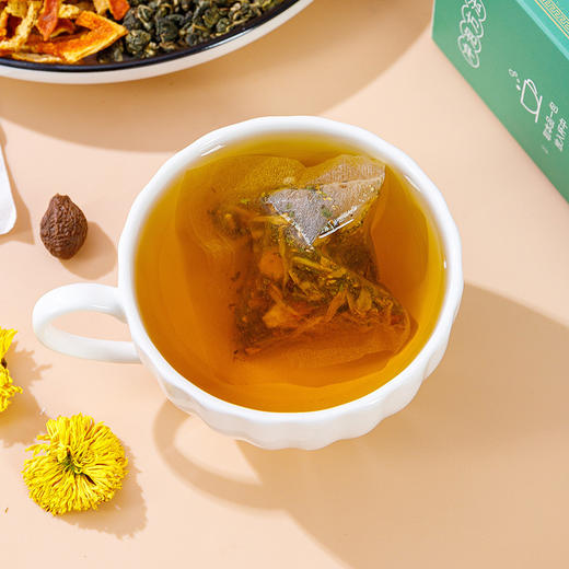 真材实料【足料更耐泡！耐泡一整天】茶香浓郁，口感醇正，严选北京同仁堂罗汉果胖大海菊花茶养生茶，充满精力，赶走疲惫。ra 商品图1