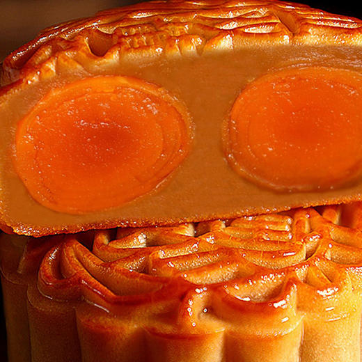 广式月饼双蛋黄莲蓉正宗老式五仁月饼糕点传统手工礼盒装团购新款新品 商品图3