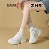 ZHR网面条纹老爹鞋透气厚底增高女鞋2025秋新款小个子运动休闲鞋 商品缩略图9