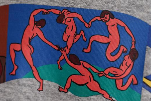 严素纯棉TEE,跑步即艺术纯棉休闲TEE ,短袖棉T恤 宽松,舒适,全棉,日常, 严素态度 商品图4