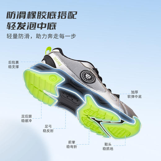 【新品】泰兰尼斯秋季中大童网布透气运动鞋亲子鞋T01D5C8081 商品图6