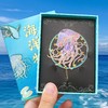 【海洋物语金属冰箱贴&书签】中国风自然博物馆海龟水母磁吸文创纪念品学生礼物 商品缩略图1
