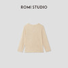ROMI STUDIO“简约法式”柔软亲肤竹节棉圆领长袖T恤 RWCSSM2090 商品缩略图2