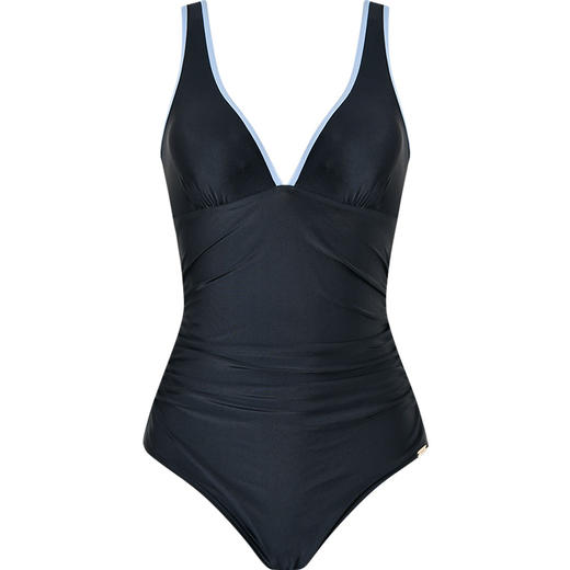 sisia2025新款泳衣女高级感连体保守遮肚显瘦海边度假泡温泉泳装 商品图5