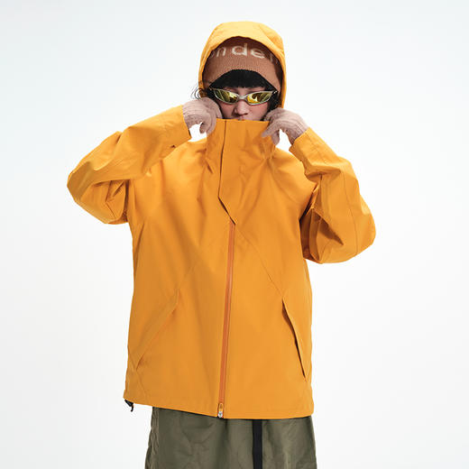 LUCKY DEER幸运鹿情侣款保暖三防连帽多功能软壳外套 商品图5