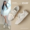 ZHR则则真皮柔软德训鞋超轻舒适板鞋平底百搭运动风休闲鞋阿甘鞋 商品缩略图0