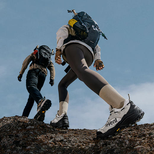 【HT-山语】伯希和徒步鞋男女款Vibram抓地防滑eVent防水登山鞋 商品图4