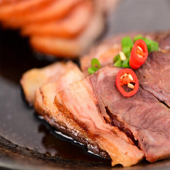 大紅門香卤猪头肉450g 熟食腊味即食下酒菜卤味速食北京老字号 商品图1