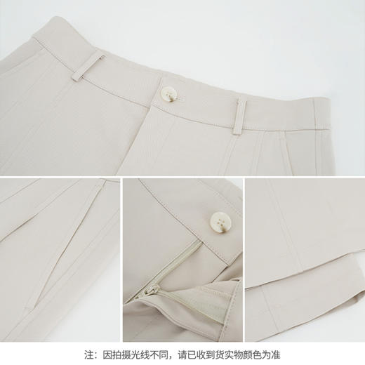 【商场同款】CNT5863 "老钱风阔腿裤" 中高腰阔腿版型，穿出超模大长腿 商品图8