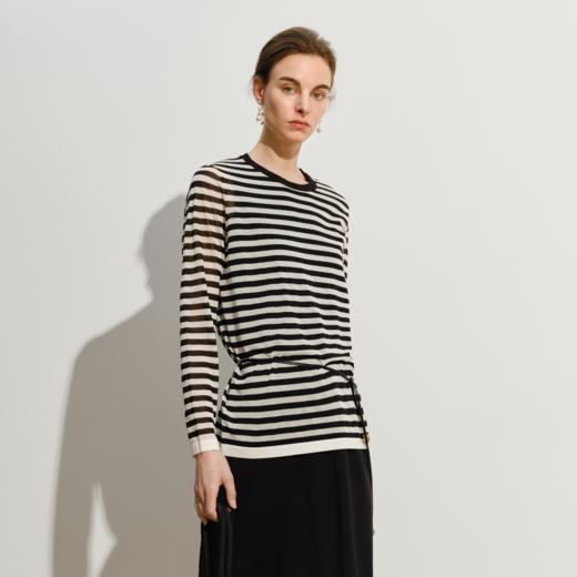 【商场同款】伊芙丽春秋套头毛衫1G2631781GS 商品图3