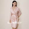 金三塔22姆米重磅真丝情侣睡袍100%桑蚕丝青果领男女单睡袍 YSFFD101+YSMFD101 商品缩略图2