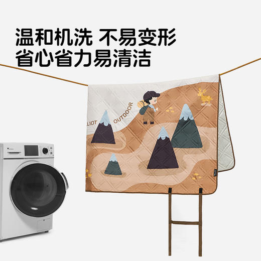【HIKER】伯希和户外野餐垫超声波便携沙滩防水露营垫子帐篷坐垫 商品图4