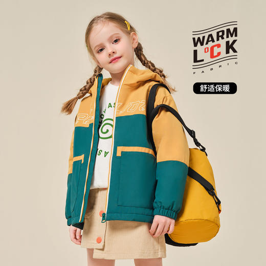 伯希和儿童抓绒外套男女童新款摇粒绒内里加厚防寒保暖耐磨防风衣 商品图1