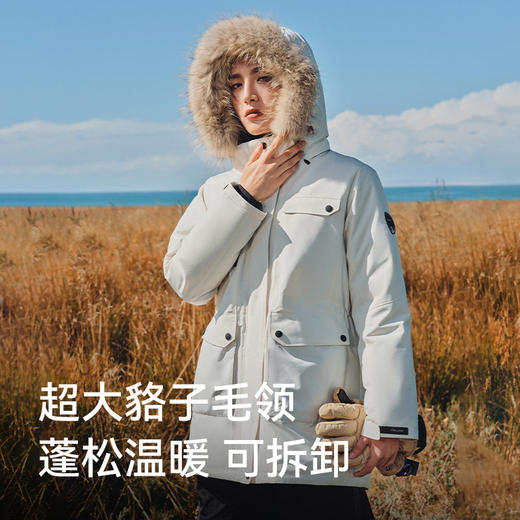 【极寒Ⅱ】伯希和户外650蓬大鹅绒羽绒服男女防风运动外套登山服 商品图4