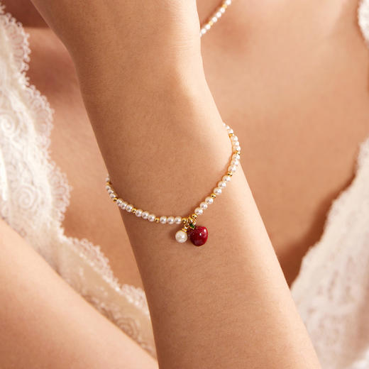 Manrey玛芮雅“赤诚之果”贝珠项链手链 商品图8