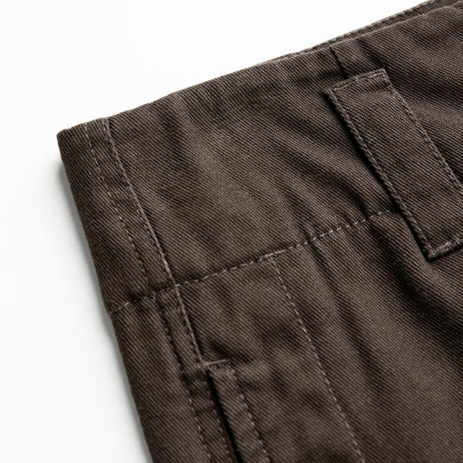 ROMI STUDIO"随性自在"棉质斜纹挺阔弧形宽松休闲裤 RMCAXA4765 商品图3