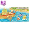 【中商原版】和皮卡丘一起寻找海的形状 神奇宝贝趣味绘本 日文原版日韩 ピカチュウと うみのたからさがし モンポケえほんシリーズ 商品缩略图1