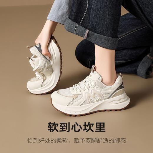ZHR则则【厚底5CM】网面老爹鞋女春秋款百搭透气运动鞋女阿甘鞋女 商品图2