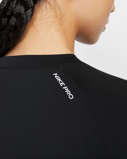 Nike Pro Dri-FIT 女子速干紧身短袖训练上衣FV7843-010 商品图3