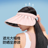 伯希和户外防晒帽女夏季黑胶遮阳防紫外线空顶帽大帽檐折叠帽子 商品缩略图4