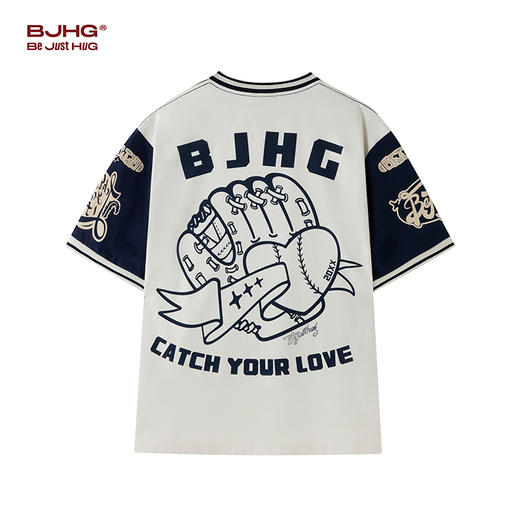 【门店限定款】不计后果 美式棒球风t恤 商品图2