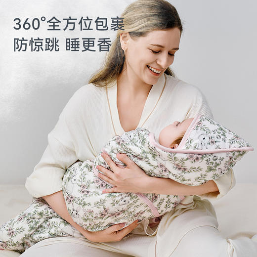 【2025年秋冬新品】i-baby25AW羊毛夹棉恒温抱被 商品图4