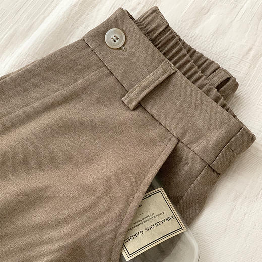 优选丨【爆款3-5天内发货】【秋季王炸，柔顺垂】【包容性强，不挑身材】秋冬新品设计感牛仔棉弯刀西裤女潮流垂感休闲裤阔腿九分拉链裤100% 商品图4