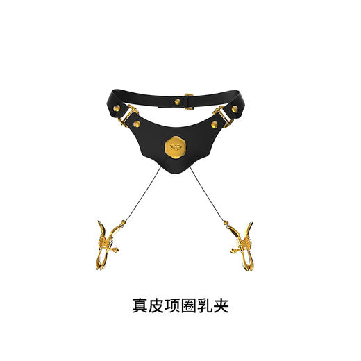 【UPKO】Nip*le&LabiaChokerCl*p项圈乳夹Yin唇分穴器调情道具 商品图5