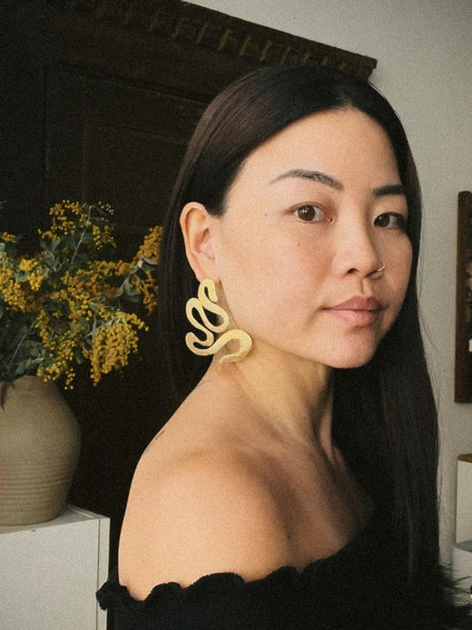 OKRA | Evolve snake earrings 进化之蛇 [耳环] 商品图3