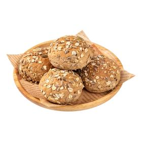 【鲜奶】0蔗糖黑麦杂粮餐包(3粒装)|常温保存