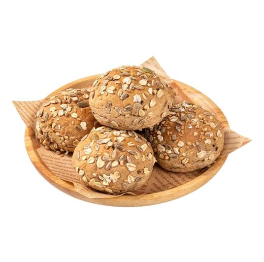 【鲜奶】0蔗糖黑麦杂粮餐包(3粒装)|常温保存 商品图0