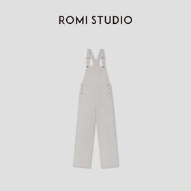 ROMI STUDIO土耳其进口面料环保染色经典百搭背带裤 RWCSX82301