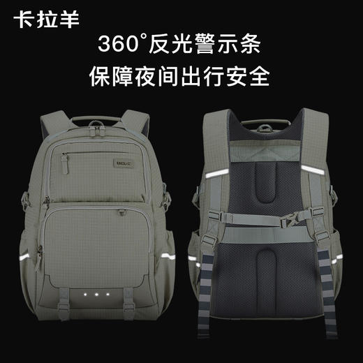 【考拉抱抱包】卡拉羊5维防下坠减负登山包大容量双肩包CX5534/L 商品图9