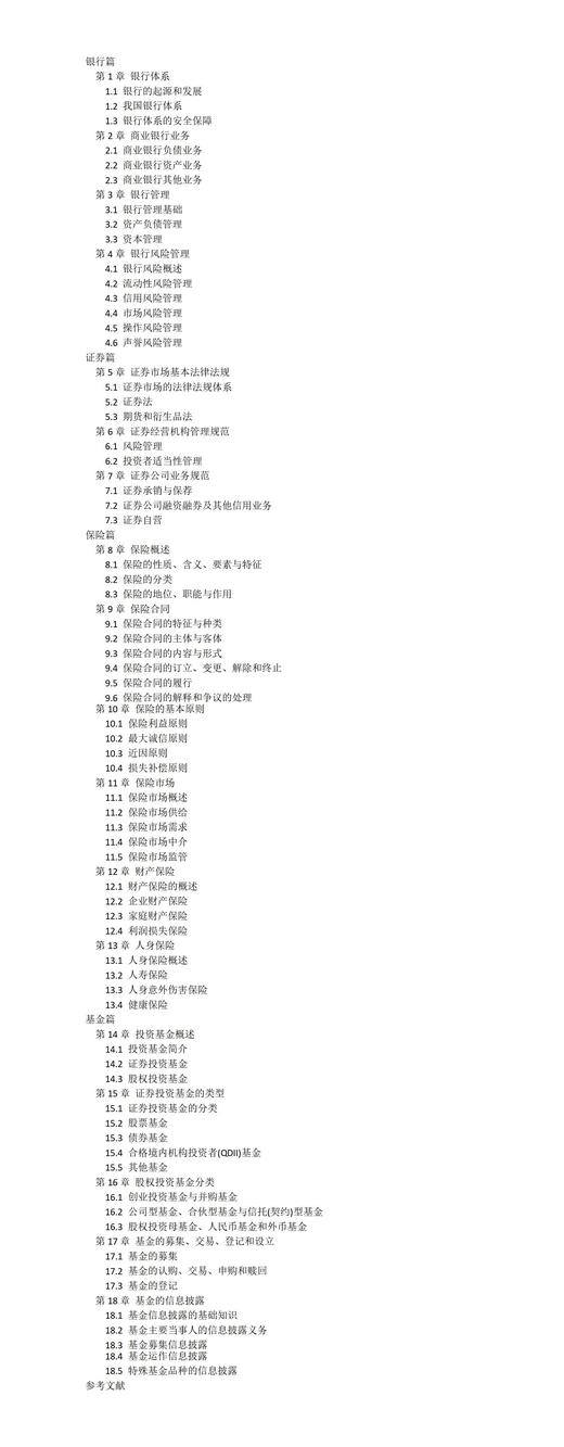 E金融学专业知识与实务训练 &3196 商品图6