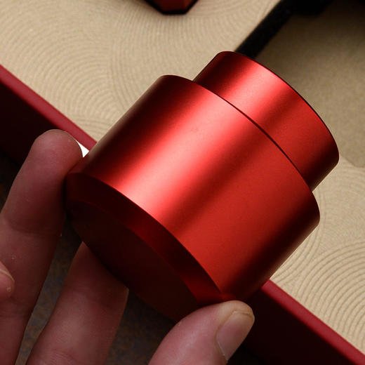 茶韵皮盒【八合金罐 红色】130元一套/一箱12套 商品图6