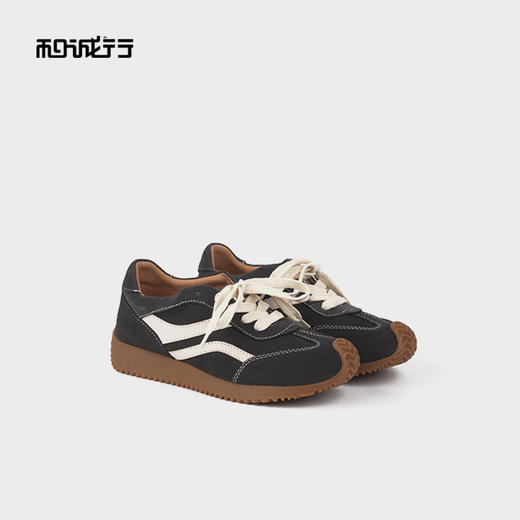和诚行2025秋季新款复古百搭女式休闲鞋2130001 商品图0